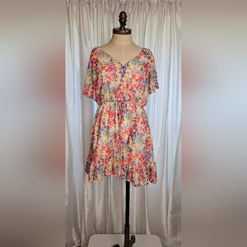 Peach Lane Mini Dress